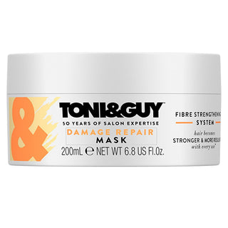 Toni&Guy Hair Care Mask - Moisturizing & Repairing Treatment for Damaged Hair, 6.76 fl oz Toni&Guy Hair Mask for Dry & Damaged Hair Hair care mask, Toni&Guy hair mask, Moisturizing hair mask, Repairing hair care, Hydrating hair treatment, Hair repair, Hair nourishment, Dry hair solution, Damaged hair repair, Hair care routine, Toni&Guy hair care