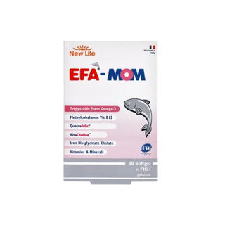 new-life-efa-mom-nutritional-supplement-30-capsules, new-life-efa-mom-nutritional-supplement-capsule-closeup New Life Efa Mom - Nutritional Supplement | 30 Capsules New Life Efa Mom - Nutritional Supplement for Moms new-life, efa-mom, nutritional-supplement, pregnancy-support, omega-3, supplements-for-moms, health-products, prenatal-vitamins, ai-generated, digestive-friendly