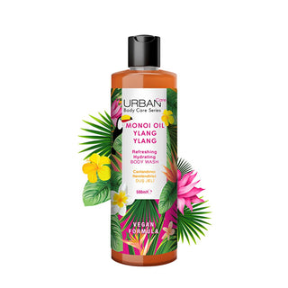 Urban Care Monoi Oil & Ylang Ylang Moisturizing Shower Gel - Vegan, Paraben-Free, 16.91 fl oz Urban Care Monoi Oil Shower Gel - Vegan & Moisturizing Monoi Oil Shower Gel, Ylang Ylang Shower Gel, Vegan Shower Gel, Paraben-free Shower Gel, Moisturizing Shower Gel, Natural Skincare, Cruelty-Free, Vegan Skincare, Refreshing Shower Gel, Softening Shower Gel, Gentle Cleanser, Daily Shower Gel, Luxurious Shower Experience, Sensitive Skin Friendly