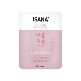 Isana Cica Hydrocolloid Spot Patches for Clear Skin 30 Count