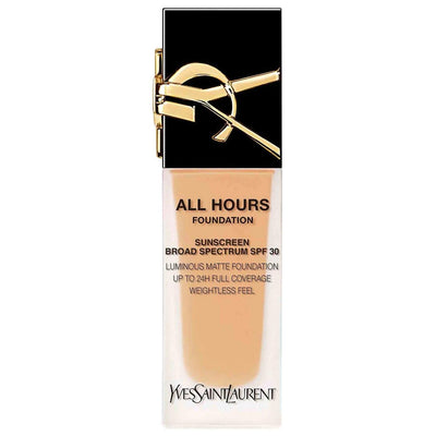 All Hours 24H Longwear Liquid Foundation with Hyaluronic Acid & SPF 30 - Matte Finish, Full Coverage, Waterproof & Trans