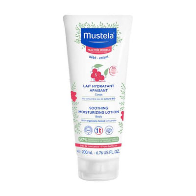 Mustela Baby Lotion for Very Sensitive Skin: Newborn Moisturizer - Hypoallergenic, Fragrance-Free, Natural Skincare & Ec