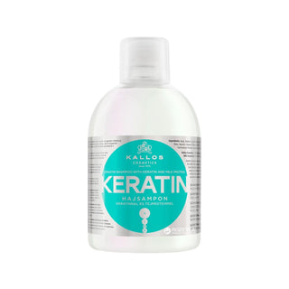 Kallos Cosmetics Keratin Shampoo with Milk Protein, 1000ml - Nourishing Hair Care for Dry or Damaged Hair Kallos Keratin Shampoo - Nourish & Strengthen Hair Keratin Shampoo, Milk Protein Shampoo, Nourishing Hair Care, Kallos Cosmetics, Large Capacity Shampoo, Hair Care, Cosmetic Products, Keratin, Milk Protein, Hair Nourishment, Moisturizing Shampoo, Dry Hair Care, Damaged Hair Repair