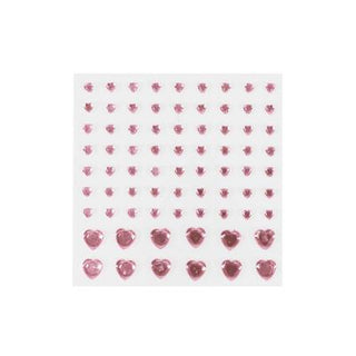 nascita face jewels pack of 12 self-adhesive gems, close up of face jewels applied on skin Nascita Face Jewels - 12 | Self-Adhesive Stickers Nascita Face Jewels - 12 Adhesive Gems nascita, face-jewels, makeup-accessories, beauty-products, self-adhesive, gem-stickers, makeup-environment, cosmetics, party-accessories, ai-generated