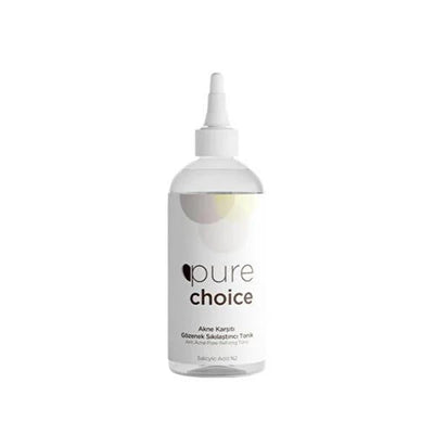Pure Choice Tonik: Pore Tightening Salicylic Acid Toner | Minimizes Pores, Cleanses Oily & Acne Prone Skin | Natural Pla
