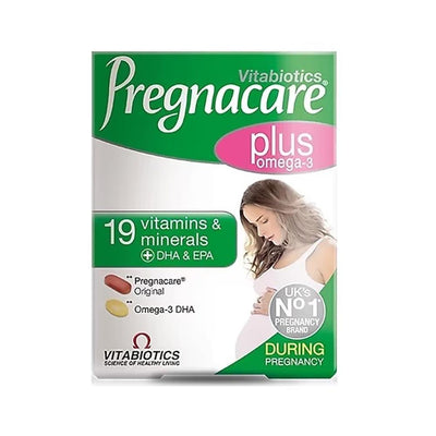 Vitabiotics Pregnacare Plus Prenatal Multivitamin Supplement for Pregnant Women - Supports Fetal Development & Maternal 