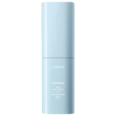 Laneige Water Bank Blue Hyaluronic Acid Hydrating Facial Serum: Intense Moisture, Firming Peptides, & Glass Skin Glow - 