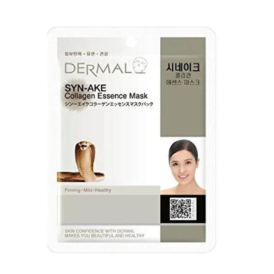 Dermal Synake Kollajen Maskesi - Collagen Facial Mask with Syn-Ake Peptide for Anti-Aging & Hydration