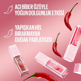 Maybelline Lifter Plump: Hot Chili Lip Plumper Gloss for Voluminous Lips | Non-Sticky, Long-Lasting Color & Fullness Maybelline Lifter Plump: Hot Chili Lip Plumper for Fuller Lips lip plumper gloss, hot chili lip gloss, Maybelline lip gloss, lip volumizer, plumping lip gloss, 006 Hot Chili lip gloss, non-sticky lip gloss, lip gloss, lip plumper, hot chili, Maybelline, lip volumizer, plumping, non-sticky, gloss, lip makeup, lip color, cosmetic, beauty, fuller lips, defined lips, XL applicator, easy applicati