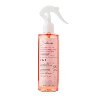 Soho N.Y.C. Nourishing Hair Care Spray for Damaged Hair - 8.29 fl oz, Anti-Frizz, Hydrating, Keratin Infused Soho N.Y.C. Hair Care Spray - Nourishing & Anti-Frizz hair care spray, damaged hair repair, hydrolize keratin hair treatment, anti-frizz hair spray, nourishing hair products, natural hair care, keratin infused hair spray, hair nourishment, frizz control, hair shine, hair health, Soho N.Y.C., hair care, hair repair, hair protection