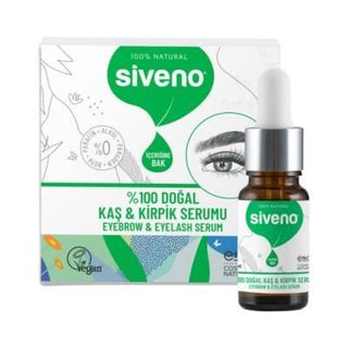 Siveno Natural Eyelash and Eyebrow Serum - 10ml, Argan Oil, Vitamin E, Paraben-Free Siveno Eyelash & Eyebrow Serum - Natural, Paraben-Free eyelash serum, eyebrow serum, natural beauty products, argan oil benefits, vitamin e benefits, paraben-free cosmetics, silicone-free beauty products, Siveno, lash care, brow care, natural oils, cosmetic serum, 10ml, gentle beauty products