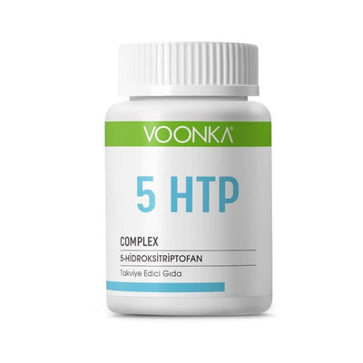 Voonka 5-HTP Complex Dietary Supplement for Relaxation & Mental Well-being - 60 Capsules