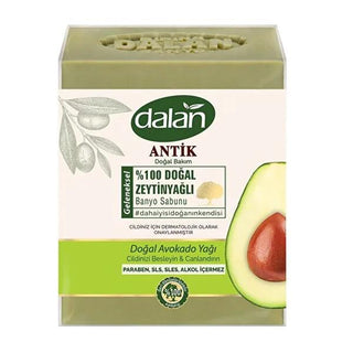 Dalan Natural Soap Bar with Avocado and Olive Oil - Gentle, Moisturizing, and Eco-Friendly Cleansing for Sensitive Skin Dalan Natural Soap Bar - Gentle & Moisturizing natural soap, olive oil soap, avocado oil soap, dermatologically approved soap, chemical-free soap, eco-friendly personal care, sensitive skin care, natural skincare, organic soap, gentle cleansing