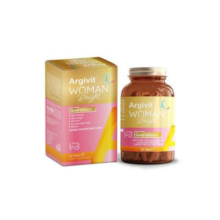 Argivit Women Bright Dietary Supplement for Women - Skin Health & Multivitamin Support Argivit Women Bright: Skin Health & Multivitamin Supplement Dietary Supplement for Women, Skin Health Supplement, Multivitamin for Women, Hyaluronic Acid Supplement, Biotin Supplement, Saffron Extract Benefits, Women's Health, Nutritional Support, Skin Care, Hair Care, Antioxidant Supplement, Health and Wellness