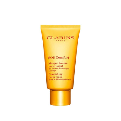 Clarins SOS Comfort Nourishing Facial Balm: Hydrating & Soothing Mask for Dry, Sensitive Skin | Intense Moisture, Quick 