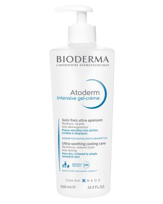Bioderma Atoderm Intensive Gel Cream - Hypoallergenic Moisturizing Gel Cream for Dry Skin, Fragrance-Free, 16.91 fl oz Bioderma Atoderm Intensive Gel Cream - Hypoallergenic Dry Skin Moisturizer Bioderma Atoderm Intensive Gel Cream, Moisturizing Gel Cream, Dry Skin Care, Hypoallergenic Moisturizer, Fragrance-Free Skin Care, Skin Hydration, Skin Nourishment, Sensitive Skin Care, Dermatologically Tested, Skincare for Dry Skin, Hydrating Gel Cream, Nourishing Moisturizer