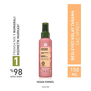 Kolay Hair Detangling Spray for Normal to Dry Hair - Organic Chestnut Milk, Leave-In, Non-Greasy Kolay Detangling Spray for Normal-Dry Hair - Organic hair detangling spray, organic hair care, normal to dry hair products, leave-in hair spray, hair softening spray, detangling spray for dry hair, non-greasy hair spray, organic chestnut milk hair care, kids hair care, adults hair care, daily hair care, hair care routine, lightweight hair spray, milky texture hair spray