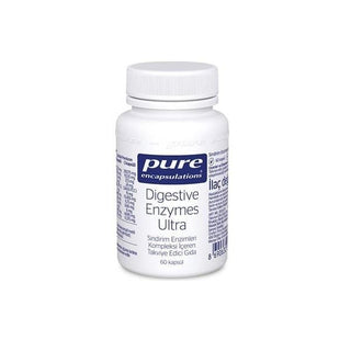 Pure Digestive Enzymes Ultra Support Supplement 60 Capsules