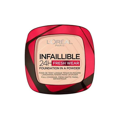 L'Oréal Paris L'OrŽal Paris Infaillible Foundation Powder - Long-Lasting Matte Finish Makeup for Flawless Coverage