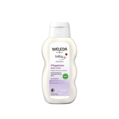 Weleda Baby Derma Nemlendirici Natural Baby Body Lotion 200ml - Gentle Moisturizing for Sensitive Skin
