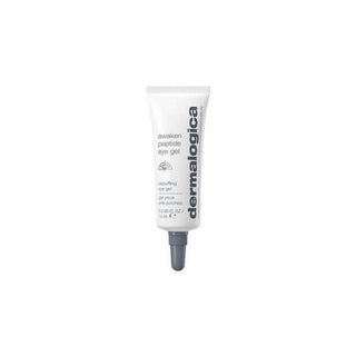 Dermalogica Awaken Peptide Eye Gel: Reduce Fine Lines, Hydrate & Firm - Caffeine & Antioxidant Rich Eye Care Dermalogica Peptide Eye Gel: Reduce Fine Lines & Dark Circles eye gel, peptide eye gel, caffeine eye treatment, anti aging eye gel, fine line reducer eye gel, dermalogica eye gel, eye care products, hydrating eye gel, eye cream, dark circles, puffiness, wrinkles, peptides, caffeine, apple fruit extract, rosemary leaf extract, antioxidant, moisturizing, hydration, fine lines, skincare, beauty, anti-ag