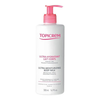 topicrem ultra moisturizing body milk, 500 ml topicrem body milk bottle Topicrem Ultra Moisturizing Body Milk - Hydrating Lotion | 500 ml Topicrem Ultra Moisturizing Body Milk - 500 ml topicrem, moisturizing-body-milk, dry-skin, hydration, sensitive-skin, parenting, skin-care, body-lotion, lotions, ai-generated