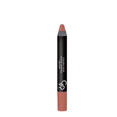 Golden Rose Matte Lipstick Crayon - Moisturizing, Dermatologically Tested, Variety of Shades