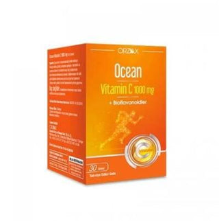 ocean-vitamin-c-tablets-30-count, vitamin-c-tablets-bottle, ocean-supplement-tablets Ocean Vitamin C Tablets - Immune Support | 30 Count Ocean Vitamin C Tablets - 30 Count ocean, vitamin-c, dietary-supplement, immune-support, health, natural-vitamins, citrus-bioflavonoids, health-conscious, ai-generated, tablet