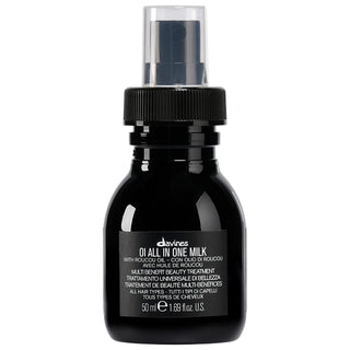 Mini OI Leave-in Hair Treatment Milk - Hydrating, Frizz Control & Thermal Protection up to 446°F Mini OI Leave-in Treatment Milk - Hydrate & Protect Hair Leave-in hair treatment, Hair frizz control, Thermal protection spray, Vegan hair care, Hydrating hair milk, Hair care for dry hair, Hair smoothing solution, Heat styling protection, Cruelty-free hair products, Plant-based hair care, Hair hydration, Hair softening, Hair protection