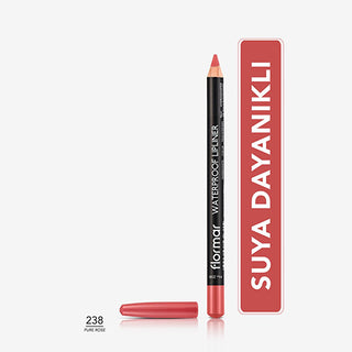flormar matte waterproof lip liner 238 pure rose, flormar high pigment waterproof lip liner swatch Flormar Matte Waterproof Lip Liner - 238 Pure Rose for Makeup Enthusiasts and Women Flormar Matte Waterproof Lip Liner - 238 Pure Rose flormar, matte-lip-liner, waterproof-lip-liner, lip-makeup, high-pigment, makeup-enthusiasts, teenagers, women, long-lasting, ai-generated