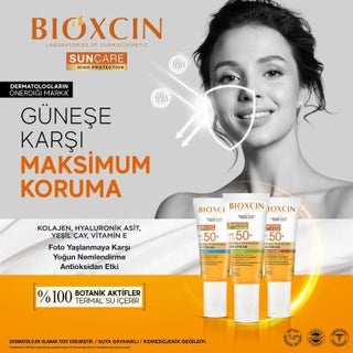 Bioxcin Very High Protection Sun Cream SPF50+ - Non-Greasy, Water-Resistant Sunscreen for Sensitive Skin Bioxcin SPF50+ Sunscreen Cream for Sensitive Skin Sunscreen Cream SPF 50+, Sensitive Skin Sun Protection, Non-greasy Sunscreen, Water-resistant Sun Cream, Fragrance-free Cosmetics, sun care, skin protection, moisturizing sunscreen, non-comedogenic, UVA/UVB protection, thermal water, hyaluronic acid, acne-prone skin, outdoor activities, beach essentials, hiking gear