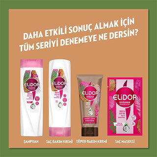 Elidor Coconut Oil Hair Serum: Damage Repair, Strengthening & Shine - Natural, Paraben-Free Formula, Lightweight & Nourishing - 2.7 fl oz Elidor Coconut Oil Hair Serum - Repair & Shine hair serum, coconut oil hair serum, damage repair hair serum, hair strengthening serum, natural hair serum, paraben-free hair serum, hair care coconut oil, hair repair oil, Elidor hair serum, hair oil, coconut oil, hair repair, strengthening, shine, hydration, natural hair care, paraben free, recyclable, eco-friendly, hair tr