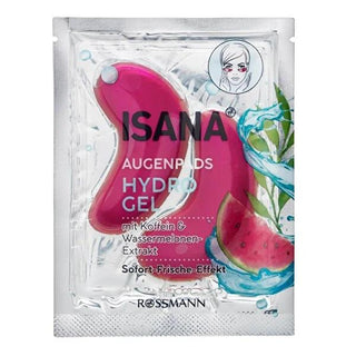 Isana Hydrogel Eye Patches with Caffeine & Watermelon Extract - Vegan Under Eye Care for Dark Circles & Puffiness Isana Hydrogel Eye Patches - Vegan Eye Care for Dark Circles Hydrogel eye patches, Under-eye care, Caffeine skincare, Vegan skincare products, Dark circle treatment, Skincare for sensitive eyes, Eye care, Skincare, Beauty products, Vegan beauty, Caffeine eye patches, Watermelon extract skincare, Refreshing skincare, Cooling eye patches, Dermatologically tested, Sensitive skin skincare