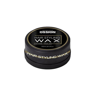 Ossion Premium Barber Line Extra Hold Hair Wax for Men and Women - Strong Styling Control & Natural Shine Ossion Extra Hold Hair Wax - Strong Hold & Natural Shine Hair Wax, Extra Hold Hair Styling, Water-based Hair Wax, Styling Products for Men and Women, Easy Washout Hair Wax, Premium Barber Line, Strong Styling Control, Natural Shine, Flexible Hold, All Hair Types, Low Maintenance Grooming