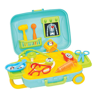 Dede Oyuncak Toy Doctor Set Suitcase - 15 Piece Kids Medical Kit for Pretend Play, Portable & Health Tested Toy Doctor Set Suitcase - Kids Pretend Play Medical Kit toy doctor set, kids doctor kit, pretend play doctor set, children's medical kit, doctor role play toys, toy medical suitcase, kids doctor playset, health tested toy, pediatrician play set, portable doctor kit, doctor set, medical kit, pretend play, role play, children's toy, kids toy, suitcase, portable, health tested, medical playset, doctor ro