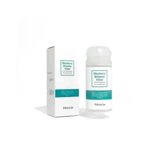 Bibimcos Madeca Shower Filter - Chlorine Reduction & Skin Moisturizing for Healthier Skin Bibimcos Madeca Shower Filter - Reduce Chlorine, Moisturize Skin shower filter, chlorine reduction, skin moisturizing shower filter, Centella Asiatica shower filter, Houttuynia Cordata extract shower, Bibimcos, skin health, hydration, nourishing shower, gentle shower, sensitive skin, healthy hair, water filtration, natural ingredients, jojoba oil, vitamin-enriched gel