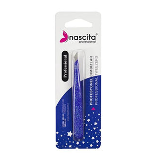 Nascita Precision Slanted Tip Eyebrow Tweezers for Facial Hair Removal - High Precision Beauty Tools Nascita Precision Eyebrow Tweezers for Facial Hair eyebrow tweezers, slanted tweezers, facial hair removal, precision grooming, beauty tools, personal grooming, beauty routines, sensitive skin, high precision, Nascita, grooming essentials