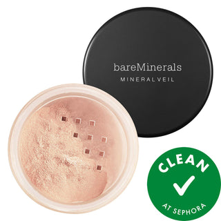 Original Mineral Veil Loose Setting Powder Broad Spectrum SPF 25 - Clean Beauty Makeup with SPF Protection Mineral Loose Setting Powder SPF 25 - Clean Beauty Makeup Mineral Loose Setting Powder, Broad Spectrum SPF 25, Clean Beauty Makeup, Talc-Free Powder, Paraben-Free Makeup, Sulfate-Free Makeup, Phthalate-Free Makeup, Natural Makeup Finish, Airbrushed Complexion, Sun Protection Makeup, Sensitive Skin Makeup, Everyday Makeup Essentials, Special Occasion Makeup