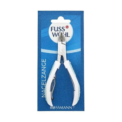 Fusswohl Stainless Steel Nail Clippers - Ergonomic Design for Safe & Easy Trimming
