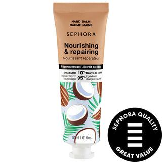 The Body Shop Hand Balm with Shea Butter - Nourishing, Natural, Cruelty-Free Hand Cream for Dry Hands Shea Butter Hand Balm - Natural, Cruelty-Free Hand Cream hand balm, shea butter hand cream, moisturizing hand balm, natural hand balm, plant-based hand cream, cruelty-free hand cream, dry skin relief, hand moisturizer, natural skincare, ethical skincare, CLEAN at Sephora