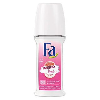 FA Freshly Free Roll-On Deodorant: 24-Hour Odor Protection with Refreshing Grapefruit & Lychee Scent - Travel Friendly FA Roll-On Deodorant: 24H Freshness, Grapefruit & Lychee roll-on deodorant, grapefruit lychee deodorant, 24 hour deodorant, freshly free deodorant, fragrance deodorant, deodorant, roll on, grapefruit, lychee, 24-hour protection, odor protection, natural scent, travel-friendly, personal care, hygiene, women's deodorant, men's deodorant, unisex deodorant, body odor, underarm deodorant, refres