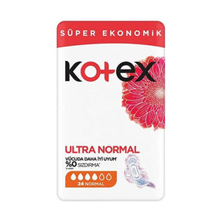 Kotex Sanitary Pads - Ultra Normal 24 Pack, Comfortable & Reliable Menstrual Hygiene Products for Women Kotex Ultra Normal Sanitary Pads - Comfort & Protection sanitary pads, menstrual hygiene products, female hygiene, Kotex Ped Ultra Normal, disposable sanitary napkins, women's health, period protection, comfort during menstruation, hygiene products for women, menstrual products, sanitary napkins, feminine hygiene products