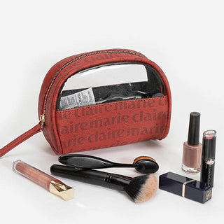 marie claire verve makeup bag, stylish and practical makeup bag women Marie Claire Verve Makeup Bag - Elegant & Practical for Women | 7.1x5.1x2 in Marie Claire Verve Makeup Bag - Stylish & Practical marie-claire, makeup-bag, verve-makeup-bag, women-accessories, travel-bag, elegant-makeup-bag, practical-makeup-bag, women-beauty, ai-generated, cosmetic-bag