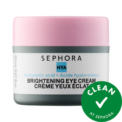 The Body Shop Brightening Eye Cream with Caffeine and Hyaluronic Acid - Vegan, Natural Skincare for Dark Circles & Puffi