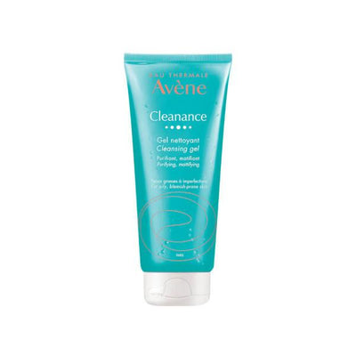 Avene Cleanance: Oil & Acne Control Mattifying Facial Cleansing Gel - Gentle, Non-Comedogenic Formula with Avene Thermal
