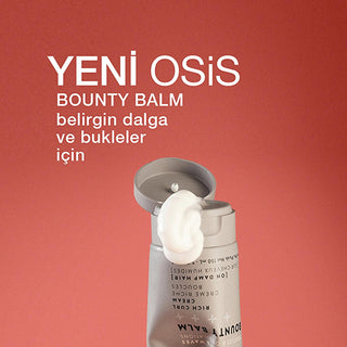 osis bounty balm curly hair, osis bounty balm 150 ml Osis Bounty Balm - Define Your Curls and Waves | 150 ml Osis Bounty Balm for Curly & Wavy Hair osis, curly-hair, wavy-hair, hair-care, frizz-control, curl-definer, shiny-hair, soft-hair, nourishing, ai-generated