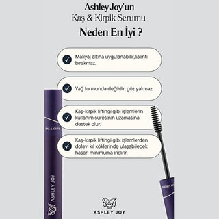 Ashley Joy Eyelash & Eyebrow Growth Serum: Strengthen, Volumize, Paraben-Free for Thicker, Longer Lashes & Brows Ashley Joy Eyelash & Brow Serum: Grow Thicker, Longer Lashes eyelash serum, eyebrow serum, eyelash growth serum, eyebrow growth serum, eyelash and eyebrow serum, paraben free eyelash serum, eyelash strengthening serum, eyebrow thickening serum, eyelash growth, eyebrow growth, lash serum, brow serum, lash growth, brow growth, paraben-free, vitamin E, niacinamide, arginine, biotin, keratin, vitamin