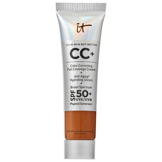 IT Cosmetics CC+ Cream: Full Coverage SPF 50+ Foundation - Color Correcting, Hydrating, Anti-Aging - Best for Acne, Redness & Sun Protection IT Cosmetics CC Cream: Full Coverage SPF 50+ Foundation CC Cream, Full Coverage Foundation, SPF 50 Foundation, Color Correcting Cream, Hydrating Foundation, Anti-aging Foundation, Foundation for acne scars, Foundation for redness, Best full coverage foundation, Sun protection makeup, makeup, face makeup, foundation, full coverage, sun protection, hydration, anti-aging,