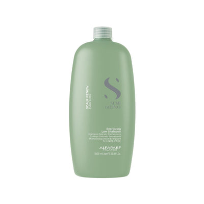Alfaparf Semi Di Lino Scalp Energizing Shampoo - 1000ml, Energizes Scalp, Promotes Hair Care