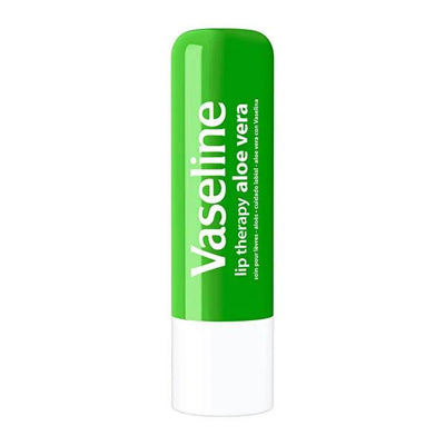 Vaseline Lip Therapy Aloe Vera Lip Balm - 48 Hour Moisturizing for Dry, Chapped Lips